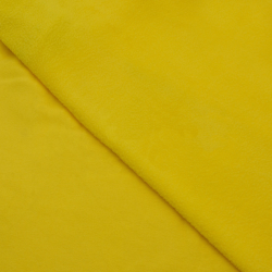 Флис Односторонний 180 гр/м2, Желтый (на отрез)  в Кемерово