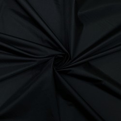 Ткань Дюспо 240Т WR PU Milky, цвет Черный (на отрез)  в Кемерово