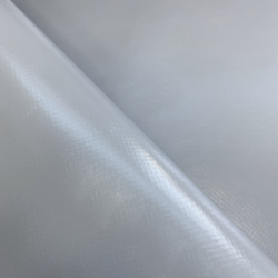 Ткань ПВХ 450 гр/м2, Серый (Ширина 160см), на отрез  в Кемерово