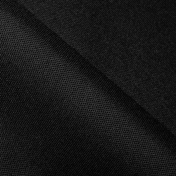 Прорезиненная ткань Оксфорд 600D ПВХ, Черный   в Кемерово