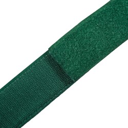Контактная лента 40мм (38мм) цвет Зелёный (велькро-липучка, на отрез)  в Кемерово