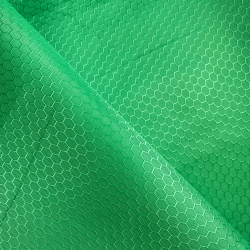 Ткань Оксфорд 300D PU Рип-Стоп СОТЫ, цвет Зелёный (на отрез)  в Кемерово