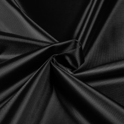 *Ткань Оксфорд 210D PU, цвет Черный (на отрез)  в Кемерово