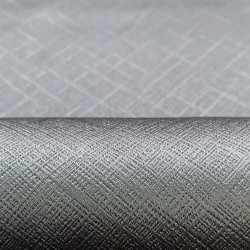 Ткань Блэкаут для штор светозатемняющая 100% &quot;Орнамент Серый&quot; (на отрез)  в Кемерово